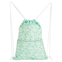 Zodaca 2 Pack Cinch Sack Drawstring Backpack For Beach Trips, Water Resistant Gym Bag With Front Zipper Pockets For Yoga, 13 X 17 Inch, Floral Print -Professional Travel Storage Supplies Store GUEST 016062a4 31b9 483c beb8 6d881aa6396f