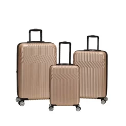 Rockland Pista 3pc Hardside ABS Non-Expandable Luggage Set -Professional Travel Storage Supplies Store GUEST 02f74cc2 90d6 4e8f a8ca 77f9ddaf10bb