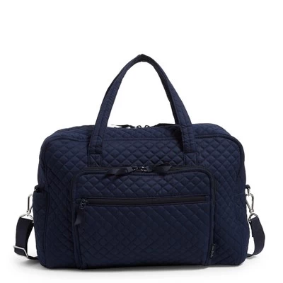 Vera Bradley Women's Cotton Weekender Travel Bag 16 Vera Bradley Women's Cotton Weekender Travel Bag - Image 16