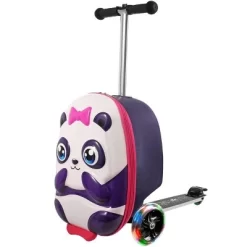 Kiddietotes Kids' Hardside Carry On Suitcase Scooter -Professional Travel Storage Supplies Store GUEST 0a7f4994 df21 4c9a bf2c e5503a86d5b3