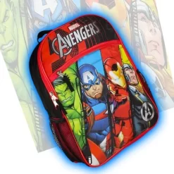Marvel Avengers Backpack Iron Man Thor Hulk Captain America School Backpack Red -Professional Travel Storage Supplies Store GUEST 0c9295a5 c697 423a 9d72 2c0bf1223d8c