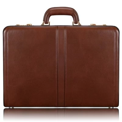 McKlein Harper Leather Expandable Attache Briefcase 13 McKlein Harper Leather Expandable Attache Briefcase - Image 13