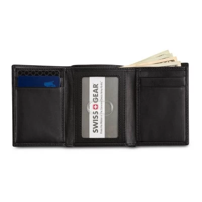 SWISSGEAR Trifold Wallet - Black 3 SWISSGEAR Trifold Wallet - Black - Image 3