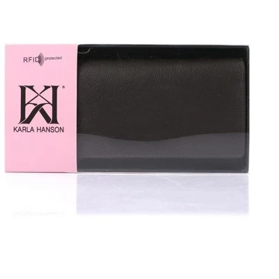 Karla Hanson Women's RFID Leather Trifold Wallet 7 Karla Hanson Women's RFID Leather Trifold Wallet - Image 7