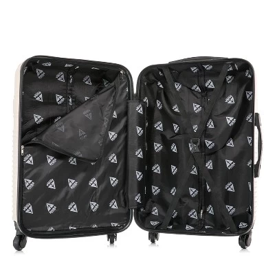 InUSA Resilience Lightweight Hardside Medium Checked Spinner Suitcase 2 InUSA Resilience Lightweight Hardside Medium Checked Spinner Suitcase - Image 2