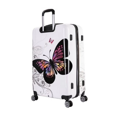 InUSA Lightweight Hardside Large Checked Spinner Suitcase 4 InUSA Lightweight Hardside Large Checked Spinner Suitcase - Image 4