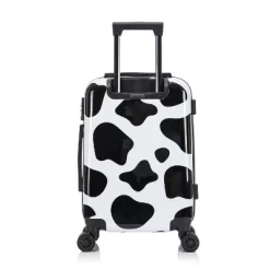 InUSA PRINTS Lightweight Hardside Carry On Spinner Suitcase - Cow -Professional Travel Storage Supplies Store GUEST 1595a048 9f66 4def 9e19 86d40c6c8e34