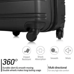 3 PCS Luggage Set, Hardside Spinner Suitcase With TSA Lock (20/24/28)-ModernLuxe 10 3 PCS Luggage Set, Hardside Spinner Suitcase With TSA Lock (20/24/28)-ModernLuxe -Professional Travel Storage Supplies Store GUEST 1631f330 eed0 4ec4 802d f061ea20f767