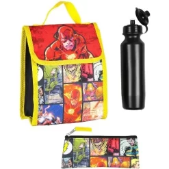 DC Comics The Flash 16" Backpack Cinch Bag Water Bottle Lunch Tote 5 Pc Set Red -Professional Travel Storage Supplies Store GUEST 17fbce52 24ed 4395 bf5b b8be3597af52