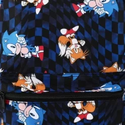 DC COMICS Sonic The Hedgehog Character Print Backpack