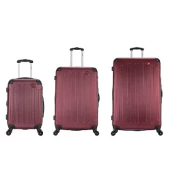 DUKAP Intely Smart 3pc Hardside Checked Luggage Set With Integrated Weight Scale And USB Port -Professional Travel Storage Supplies Store GUEST 19cfd04a 0f6e 42de b470 d29702606dd4
