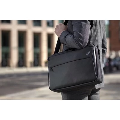 Lenovo Professional Carrying Case (Briefcase) For 15.6" Notebook - Black - Wear Resistant, Tear Resistant - Polyethylene Foam 2 Lenovo Professional Carrying Case (Briefcase) For 15.6" Notebook - Black - Wear Resistant, Tear Resistant - Polyethylene Foam - Image 2