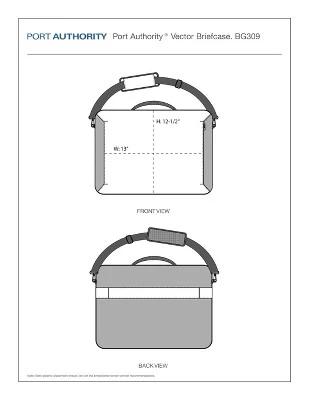 Port Authority Vector Laptop Briefcase 5 Port Authority Vector Laptop Briefcase - Image 5