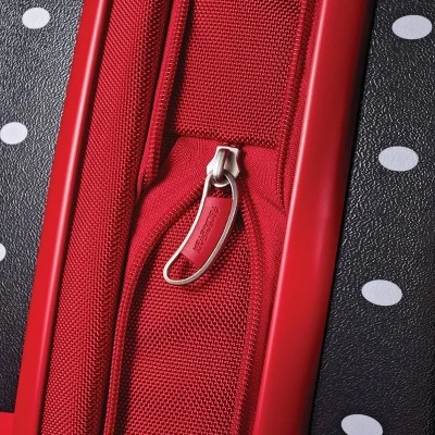 American Tourister Minnie Mouse Red Bow Hardside Carry On Spinner Suitcase 4 American Tourister Minnie Mouse Red Bow Hardside Carry On Spinner Suitcase - Image 4