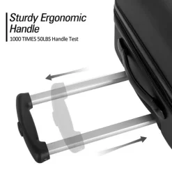 3 PCS Luggage Set, Hardside Spinner Suitcase With TSA Lock (20/24/28)-ModernLuxe 13 3 PCS Luggage Set, Hardside Spinner Suitcase With TSA Lock (20/24/28)-ModernLuxe -Professional Travel Storage Supplies Store GUEST 2080740c 1622 4f79 a89a 07964217dfee