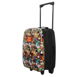 Harry Potter Chibi Wizards & Creatures Kids Foldable 2 Wheel Hard Shell Luggage