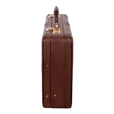 McKlein Harper Leather Expandable Attache Briefcase 9 McKlein Harper Leather Expandable Attache Briefcase - Image 9