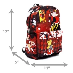 Wondapop Disney Alice In Wonderland Queen Of Hearts 17" Full Size Nylon Backpack -Professional Travel Storage Supplies Store GUEST 260eeb55 a122 4872 a118 512c97a3e1ac