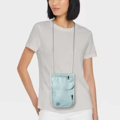 RFID Blocking Neck Stash Puritan Gray - Open Story™