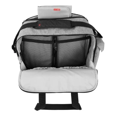 Skip Hop Duo Signature Diaper Weekender Bag - Gray Melange 10 Skip Hop Duo Signature Diaper Weekender Bag - Gray Melange - Image 10