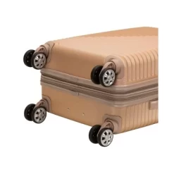 Rockland Star Trail Hardside Spinner Carry On Suitcase - Champagne