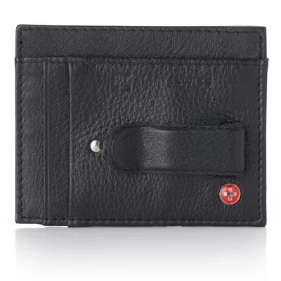 Alpine Swiss RFID Money Clip Front Pocket Wallet 5 Alpine Swiss RFID Money Clip Front Pocket Wallet - Image 5