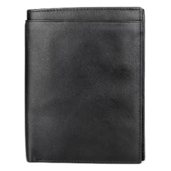 J. Buxton RFID Blocking Leather Passport Wallet - Black