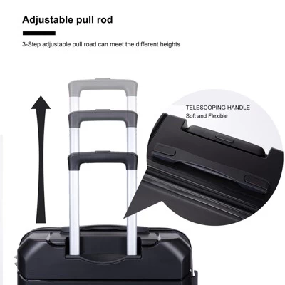 3 PCS Hardshell Luggage Set, ABS Lightweight Spinner Suitcase With TSA Lock (20/24/28)-ModernLuxe 4 3 PCS Hardshell Luggage Set, ABS Lightweight Spinner Suitcase With TSA Lock (20/24/28)-ModernLuxe - Image 4