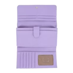 Buxton Women's Butterfly Printed Vegan Leather Bianca Wallet