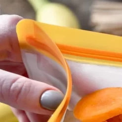 (re)zip Reusable Leak-proof Food Storage Flat Sandwich Lunch Bag - Jewel Tone - 5ct