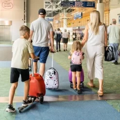 Kiddietotes Kids' Hardside Carry On Suitcase Scooter -Professional Travel Storage Supplies Store GUEST 3786a680 6270 4624 8270 e3475e2880ae