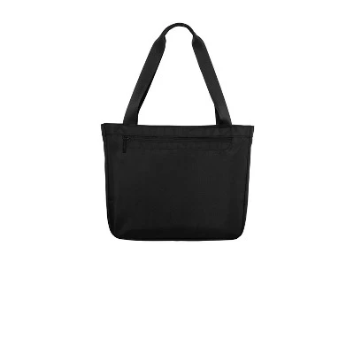 Port Authority Classic Exec Laptop Tote With Faux Leather Trim 8 Port Authority Classic Exec Laptop Tote With Faux Leather Trim - Image 8