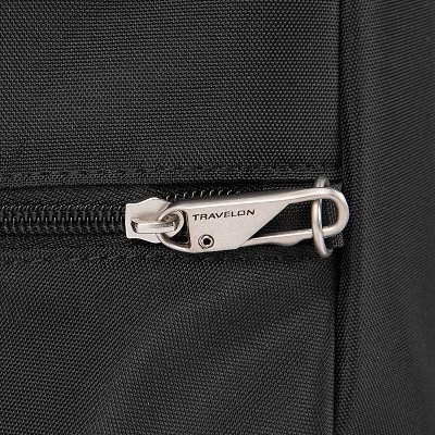 Travelon RFID Anti-Theft Classic Convertible Small 12" Backpack - Black 4 Travelon RFID Anti-Theft Classic Convertible Small 12" Backpack - Black - Image 4
