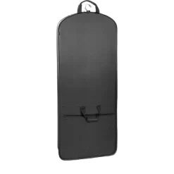 WallyBags 60" Premium Tri-Fold Travel Garment Bag With Exterior Pocket