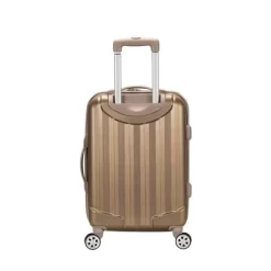 Rockland Melbourne Expandable ABS Hardside Carry On Spinner Suitcase