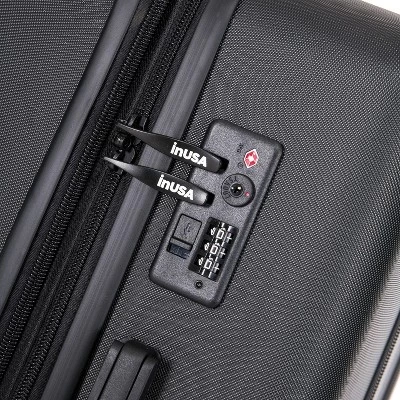 InUSA Elysian Lightweight Hardside Medium Checked Spinner Suitcase 9 InUSA Elysian Lightweight Hardside Medium Checked Spinner Suitcase - Image 9