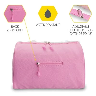Bixbee Pop Star Duffle - Medium - Pink 3 Bixbee Pop Star Duffle - Medium - Pink - Image 3