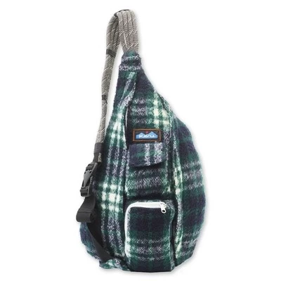 KAVU Plaid Rope Sling Bag Crossbody Backpack With Adjustable Shoulder Strap 4 KAVU Plaid Rope Sling Bag Crossbody Backpack With Adjustable Shoulder Strap - Image 4