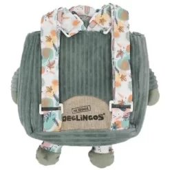 TriAction Toys Les Delingos Corduroy Backpack Plush | Chillos The Sloth