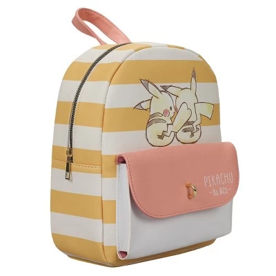 Pokemon Sketched Pikachu With Removable Pokeball Coinpurse Women's Mini Backpack 2 Pokemon Sketched Pikachu With Removable Pokeball Coinpurse Women's Mini Backpack - Image 2