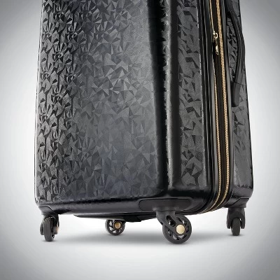 American Tourister Belle Voyage Hardside Large Checked Spinner Suitcase 2 American Tourister Belle Voyage Hardside Large Checked Spinner Suitcase - Image 2
