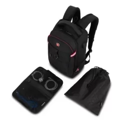 SWISSGEAR Core Travel 17" Backpack - Black 14 SWISSGEAR Core Travel 17" Backpack - Black -Professional Travel Storage Supplies Store GUEST 50be6e4b 0d0b 4209 a8a4 50be6e8d67b9