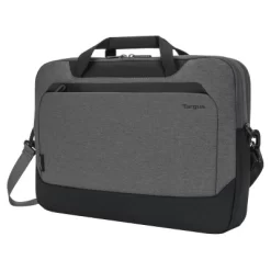 Targus 15.6” Cypress Briefcase With EcoSmart®, Lt Grey