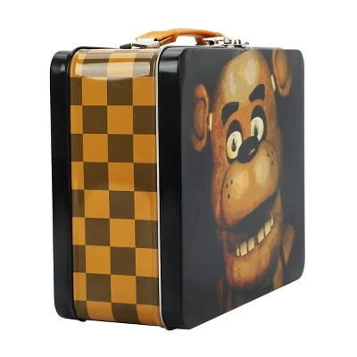 Five Nights At Freddy's Freddy Fazbear Black Tin Tote 2 Five Nights At Freddy's Freddy Fazbear Black Tin Tote - Image 2
