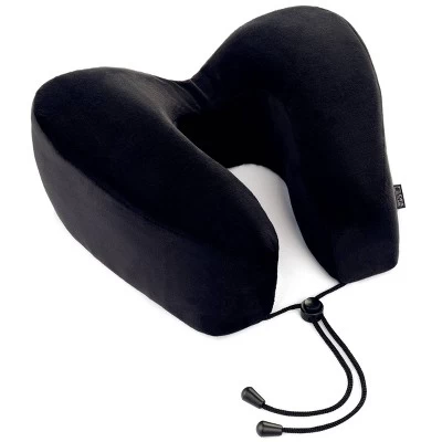 Lewis N. Clark Premium HexForm Neck Support Pillow - Black 2 Lewis N. Clark Premium HexForm Neck Support Pillow - Black - Image 2