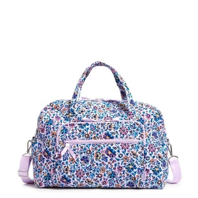 Vera Bradley Women's Cotton Weekender Travel Bag 11 Vera Bradley Women's Cotton Weekender Travel Bag - Image 11