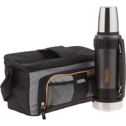 Thermos Lunch Lugger Cooler And Beverage Bottle Combo