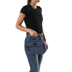 Fulton Bag Co. Expandable Slim Lunch Box - Navy Peony -Professional Travel Storage Supplies Store GUEST 61113dda e4ee 4518 99f8 c916df3348dc