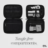 Case-Mate Travel Tech Organizer Bag - Black