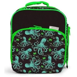 Bentology Insulated Lunch Box W Snack Pocket And Water Bottle Holder - Boys Girls And Kid's Lunch Box To Keeps Food Hotter Or Colder Longer